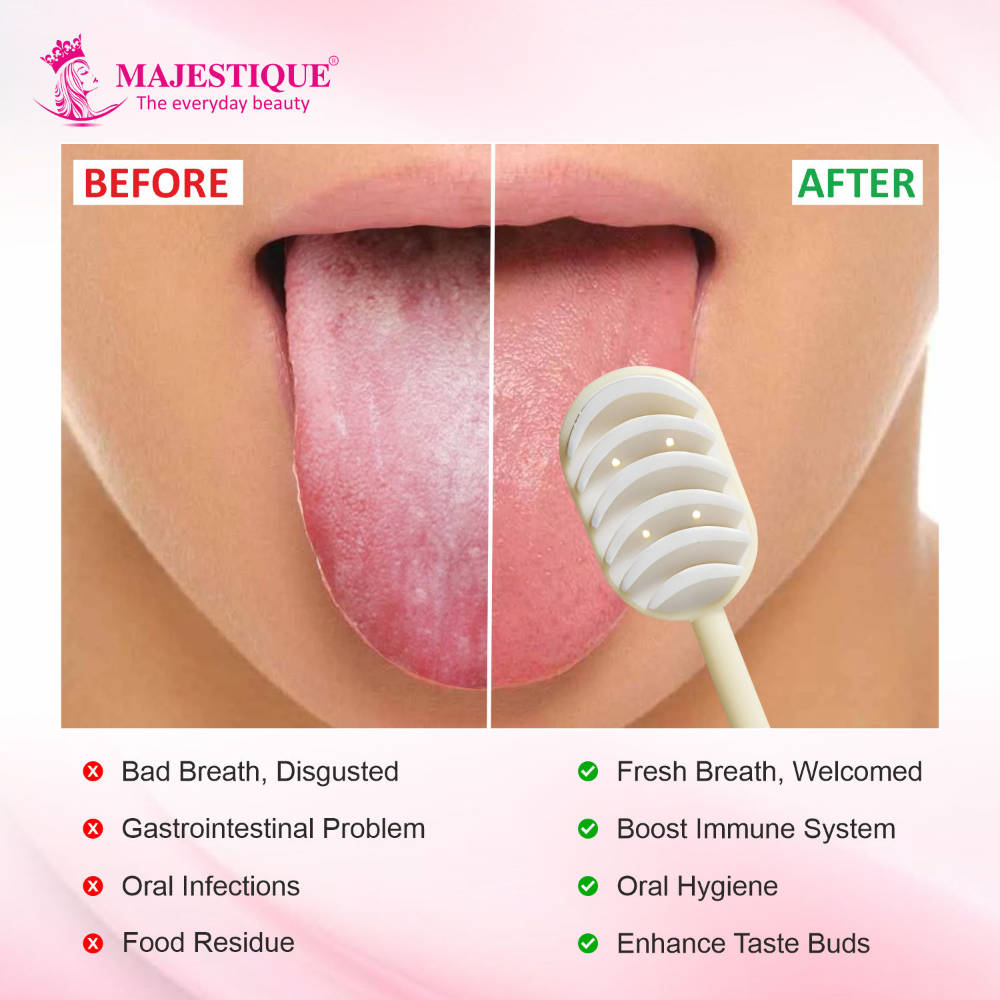Image 3 of Majestique Tongue Cleaner For Adults