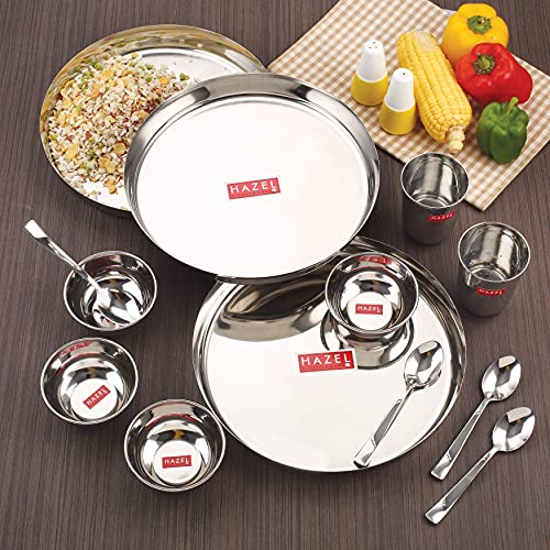 Image 7 of 18 / 18 pcs for the product HAZEL Stainless Steel Dinner Set
