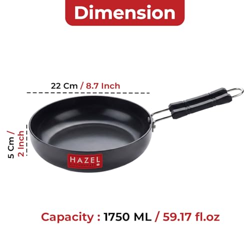 Image 5 of HAZEL Hard Anodised Frying Pan