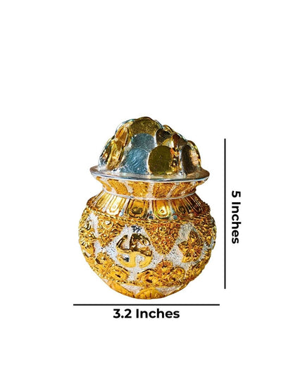 Image 6 of THE HOME CO. 24K Gold-Plated Kalash