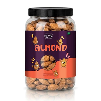 Image 1 of 100 Grams for the product LILA DRY FRUITS Almonds
