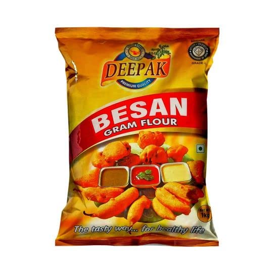 Image 1 of 1 kg / Pack of 1 for the product Deepak Besan ,From 100% Pure Chana Dal