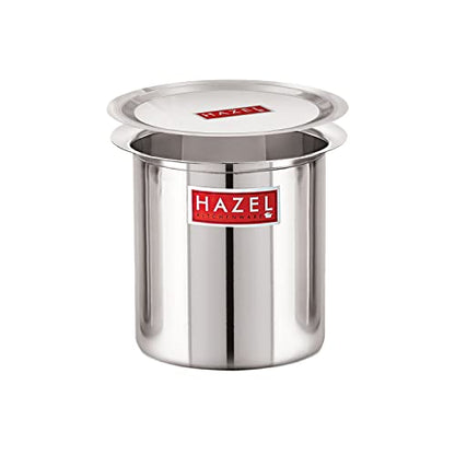 Image 9 of Gunj with Lid / 4 litres for the product HAZEL Steel Milk Pot