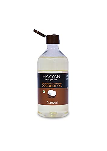 Image 1 of 0.5 l for the product HAYYAN Cold Pressed Coconut Oil