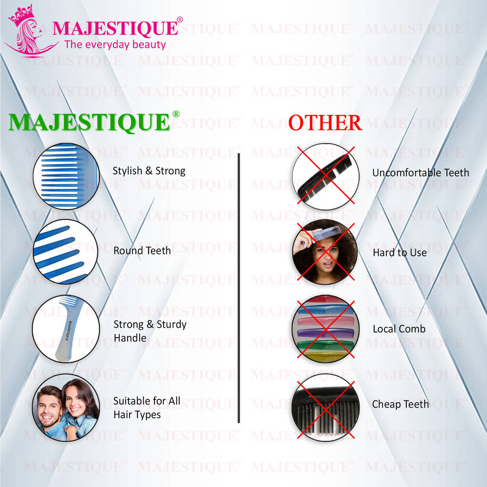 Image 5 of Majestique Wide Comb Detangler