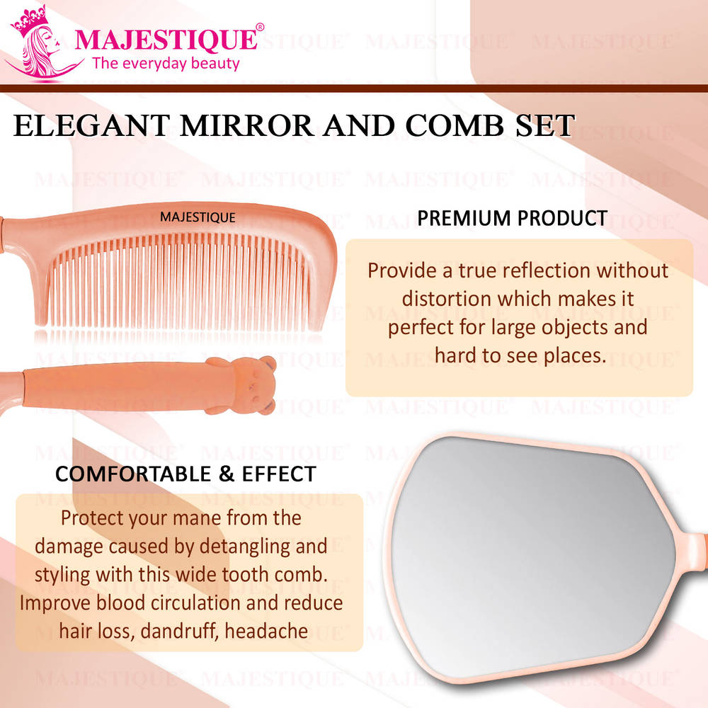 Image 5 of Majestique Elegant Mirror And Comb Set