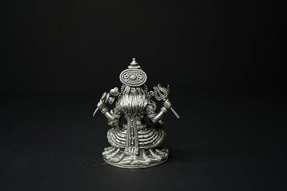 Image 4 of Dista Silvers Sri Mavullamma Devi Antique Idol 110grams