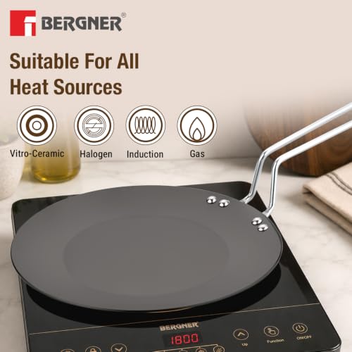 Image 7 of BERGNER ArtisanForge Hard Anodised Roti Tawa