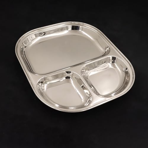 Image 10 of Spillbox Stainless Steel Tiffin Plate