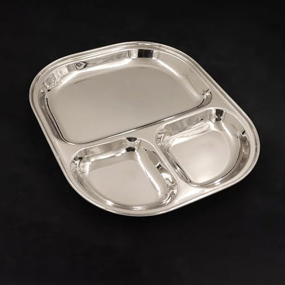 Image 10 of Spillbox Stainless Steel Tiffin Plate
