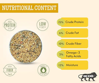 Image 11 of Foodie Puppies Bird Food for Lovebirds
