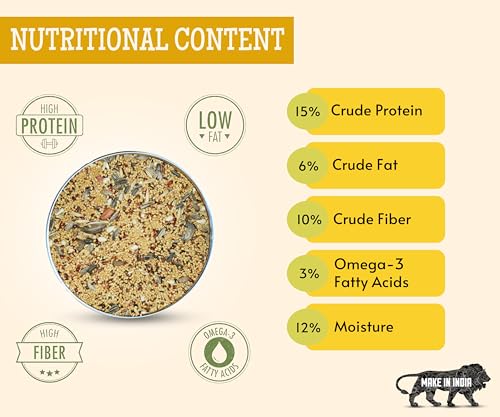 Image 3 of Foodie Puppies Bird Food for Love Birds 2Kg