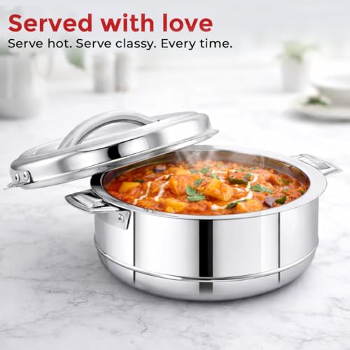 Image 6 of AVIAS Astra Stainless Steel Double Wall Insulated Hot Pot/Casserole, 7500ml