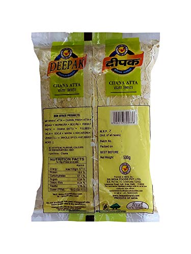 Image 2 of Deepak Chana Atta | Gluten Free Chickpea Flour | High Protein & Fiber | For Roti, Snacks & Traditional Recipes