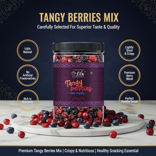 Image 4 of LILA DRY FRUITS Tangy Berries Mix Medley 500 gms