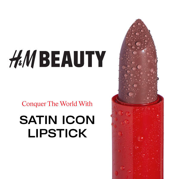 Image 11 of Fudge Yeah for the product H&M Satin Icon Lipstick (4.2g)