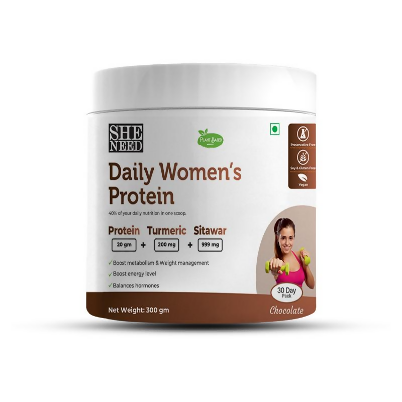 Image 1 of SheNeed Plant Based Daily Women’s Protein Drink With 21+ Nutrients For Women