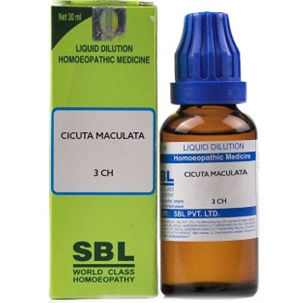 Image 1 of 3 CH / 30 ml for the product SBL Homeopathy Cicuta Maculata Dilution