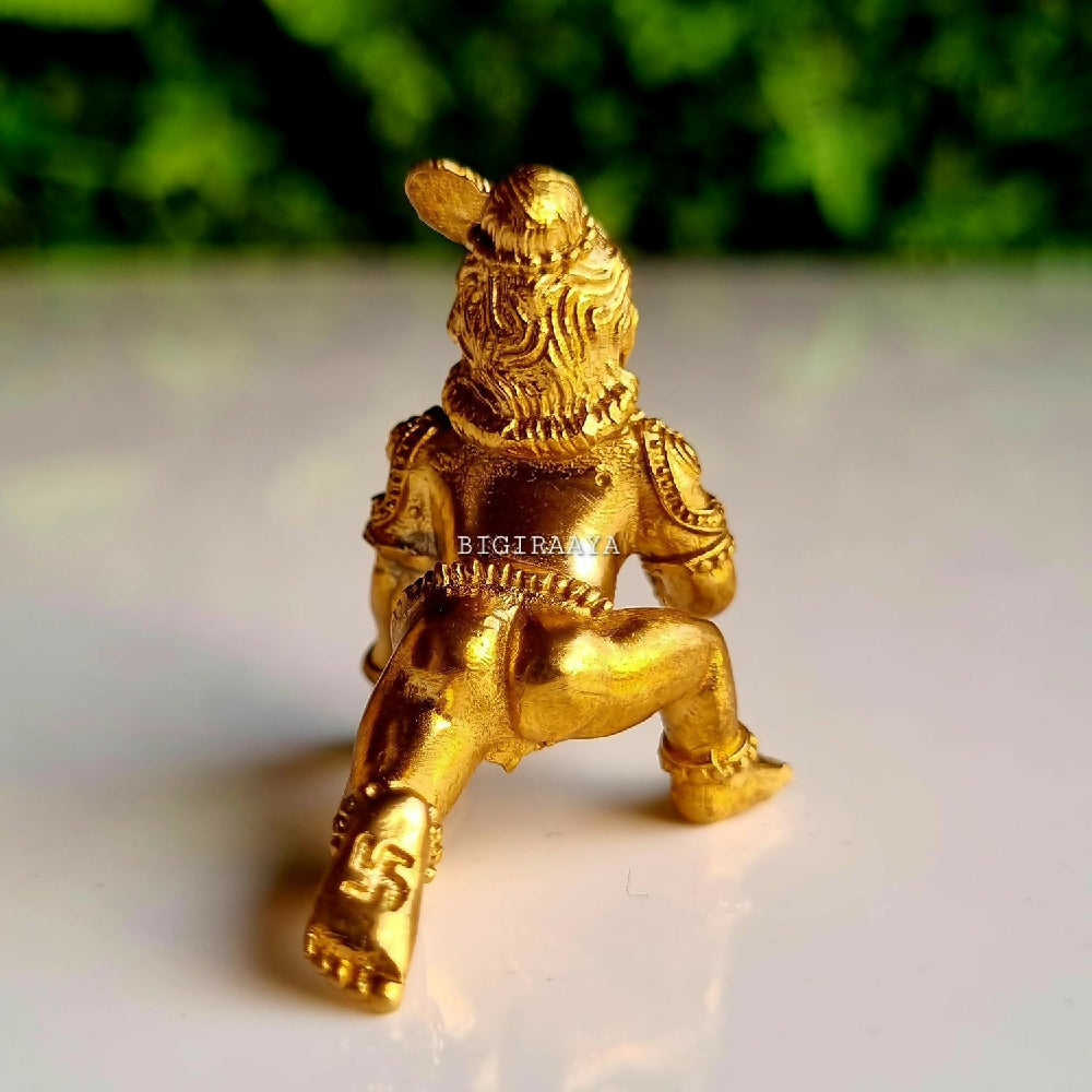 Image 5 of Pure Brass Bal Gopal Statue