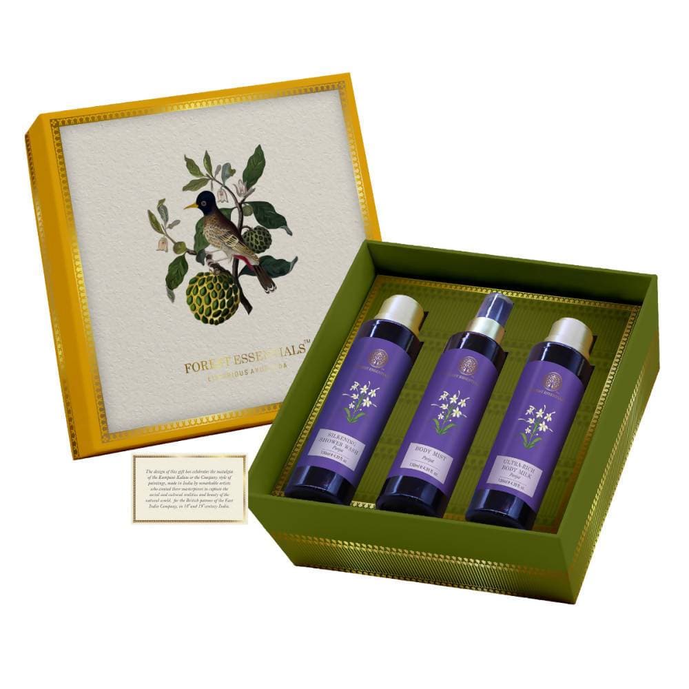 Image 1 of Forest Essentials Indian Nightingale Body Care (Parijat) Selection