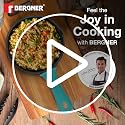 Image 2 of BERGNER Eco Cast Iron 30cm Flat Multi Tawa with One Sided Handle