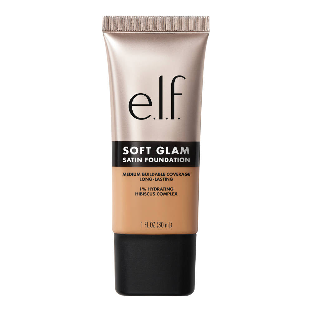 Image 8 of 33 Medium Warm for the product e.l.f. Cosmetics Soft Glam Satin Foundation (30ml)