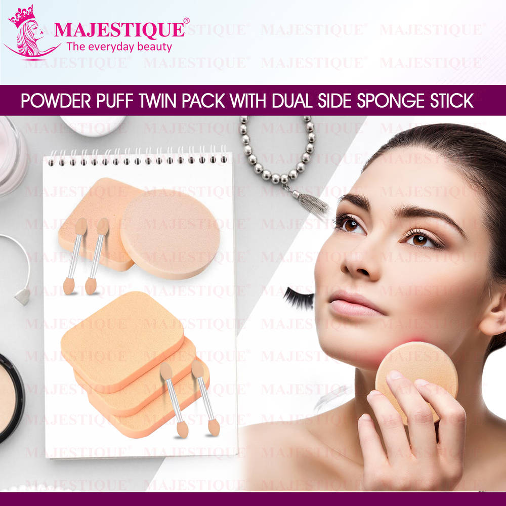 Image 5 of Majestique Powder Puff Twin Pack