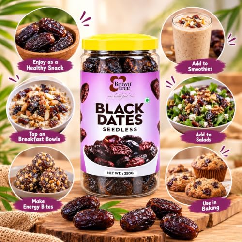 Image 4 of Brown tree Browntree Black Dates Seedless 250g