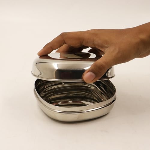 Image 6 of Spillbox Stainless Steel Snack Box 120g