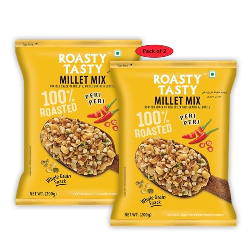 Image 1 of 200 g (Pack of 2) for the product Roasty Tasty Millet Mix Peri Peri