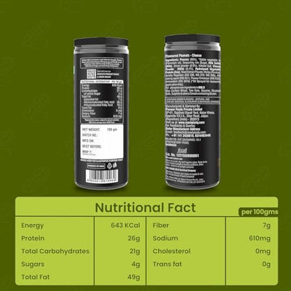 Image 3 of Roasty Tasty Wasabi Flavour Roasted Peanuts Pack Of 2 (150G Each)