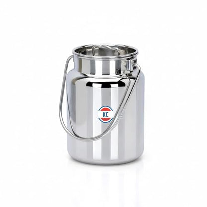 Image 1 of Default Title for the product KC Stainless Steel Milk Can with Lid, 2000 ml Capacity