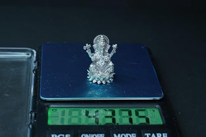 Image 6 of Dista Silvers Antique Lotus Ganesh 43.75g