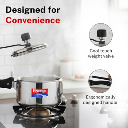 Image 7 of Prestige Svachh Nakshatra Alpha Straight Wall Cooker 2 L