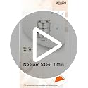 Image 2 of neelam Stainless Steel Lunch Box/Tiffin, 3-Tier, 1600 ml