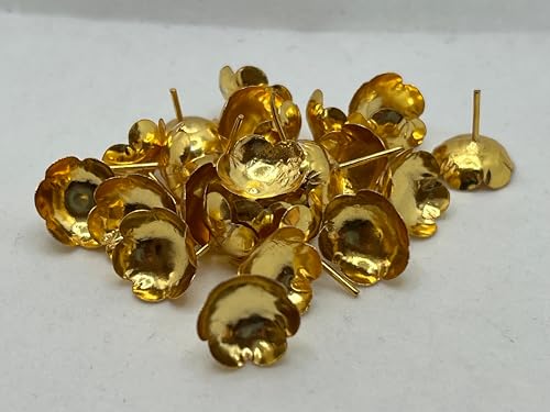 Image 1 of Default Title for the product Dista Silvers Gold Plated Flowers Pack of 108 57g