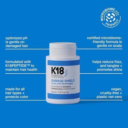 Image 4 of K18 DAMAGE SHIELD pH Protective Shampoo