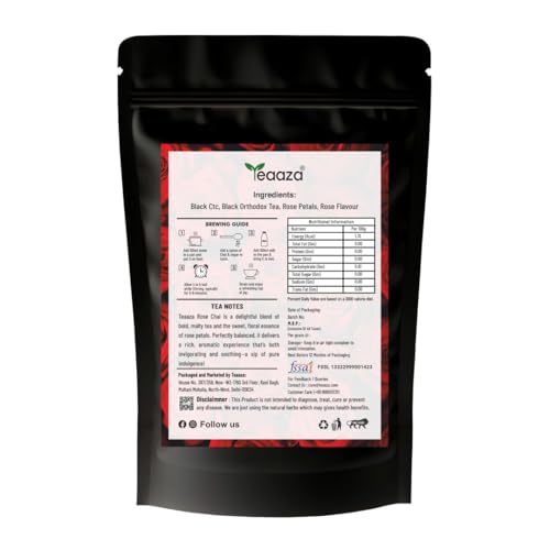 Image 2 of Teaaza Rose Chai ,Rose Petals Sun Dried 100G