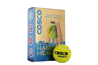 Image 1 of Pack of 6 for the product Cosco Rubber Light Cricket Tennis Ball (Pack of 6)