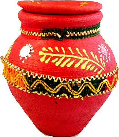 Image 5 of Suninow Designer Karwa Chauth Thali Set with AHOI Ashtami Thali Set