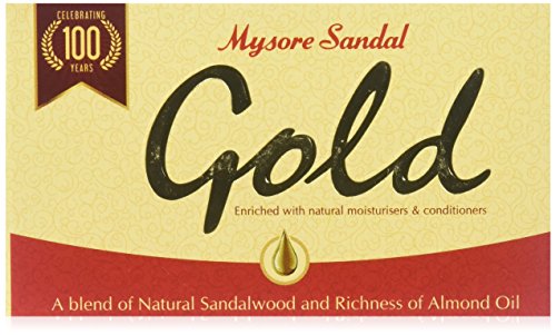 Image 1 of Pack of 1 for the product Mysore Sandal Gold Soap 125G