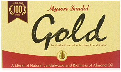 Image 1 of Default Title for the product Mysore Sandal Gold Soap 125G