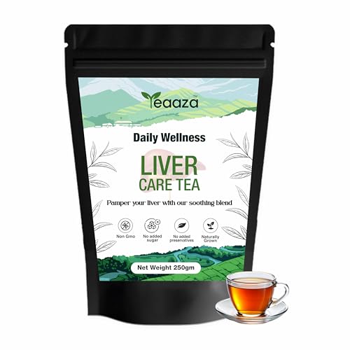 Image 3 of 250 Gram / Pack of 1 for the product Teaaza Liver Care Tea With Dandelion Root, Milk Thistle & Nettle 10 Grams