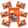 Image 1 of Default Title for the product Acme Poshan Perfect Dates Cocoa Orange Mini Protein Bars 120g (Pack of 6)