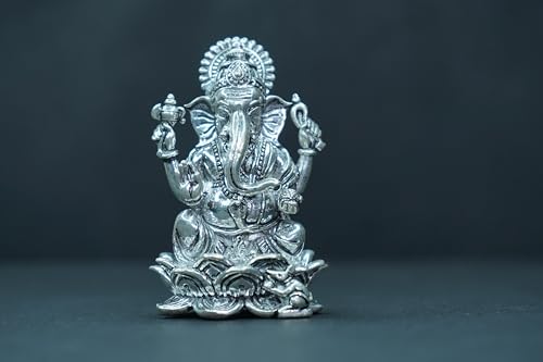 Image 2 of Dista Silvers Antique Lotus Ganesh 140g