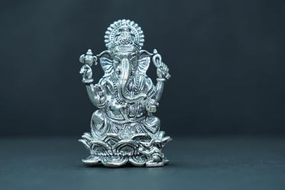Image 2 of Dista Silvers Antique Lotus Ganesh 140g