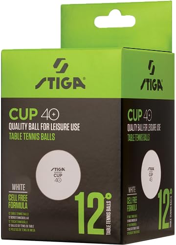Image 1 of Default Title for the product STIGA Cosco Stiga Cup Table Tennis Ball, Adult Size, Orange