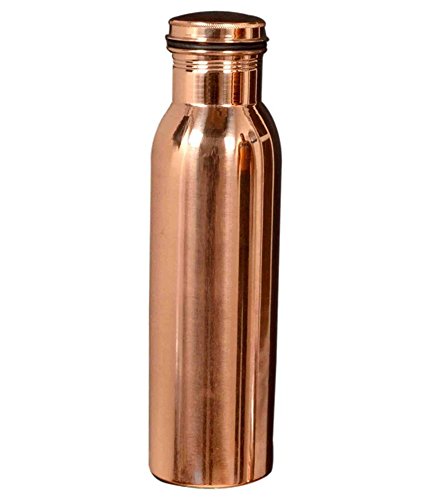 Image 4 of KC Copper Water Bottle and Jug Combo Set - 1000 ml Bottle, 2000 ml Jug, 2 Glasses