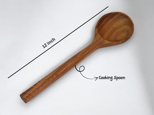 Image 4 of Vesta Homes Sheesham Wood Premium Spoon Set of 2