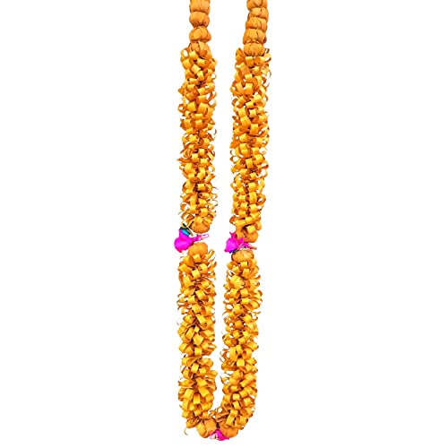 Image 4 of Sandalwood Garland- Chandan Scented Photo Frame Mala- Natural Chandan Mala - Sandalwood Mala Garland (24 Inches)